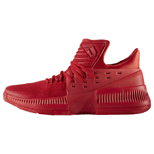 adidas Dame 3 - Boys' Grade School -  Damian Lillard - Red / Red