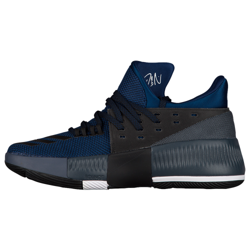 adidas Dame 3 - Boys' Grade School -  Damian Lillard - Navy / Black