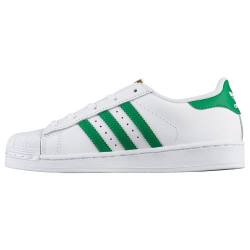 adidas Originals Superstar - Boys' Preschool - White / Green