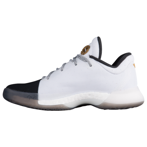 adidas Harden Vol. 1 - Boys' Grade School -  James Harden - White / Black