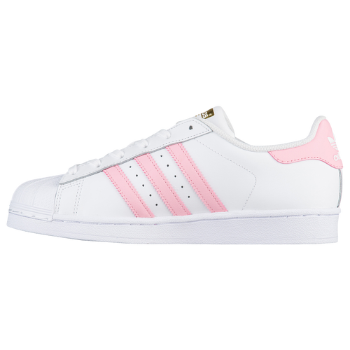 adidas Originals Superstar - Girls' Preschool - White / Pink
