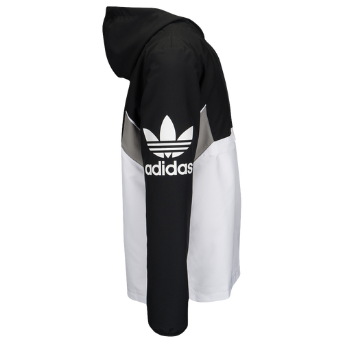adidas Originals Teorado Over The Head Jacket - Men's - Black / White
