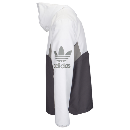 adidas Originals Teorado Over The Head Jacket - Men's - White / Grey