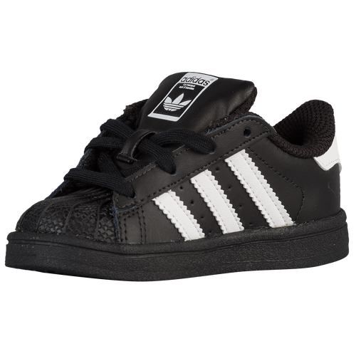 adidas Originals Superstar - Boys' Toddler - Black / White