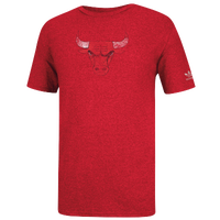 adidas NBA Originals Tri-Blend T-Shirt - Men's - Chicago Bulls - Red / White