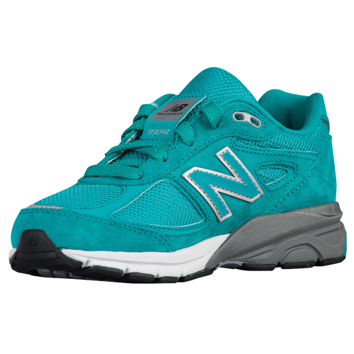 New Balance 990 - Boys' Grade School - Aqua / White