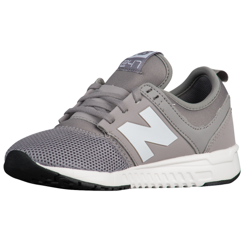 New Balance 247 - Boys' Grade School - Grey / White