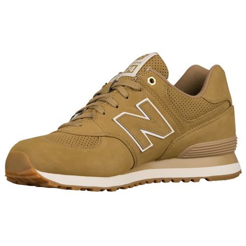 New Balance 574 - Men's - Tan / Off-White