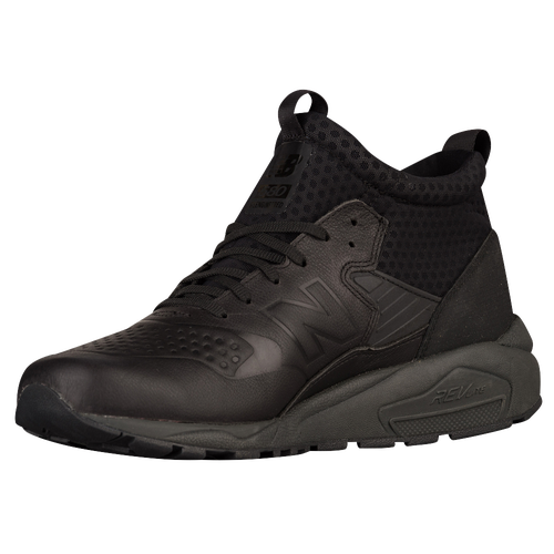 New Balance 580 Deconstructed Mid Sneakerboot - Men's - All Black / Black