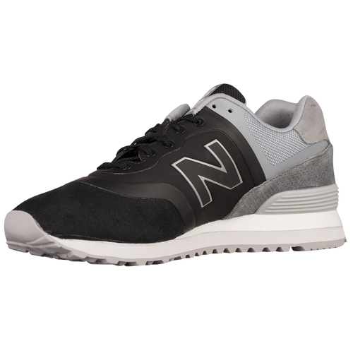 New Balance 574 - Men's - Black / Grey