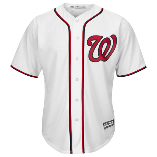 Majestic MLB Cool Base Player Jersey - Men's -  Bryce Harper - Washington Nationals - White / Red