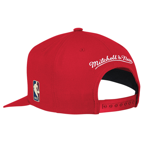 Mitchell & Ness NBA Solid Snapback - Men's - Chicago Bulls - Red / White