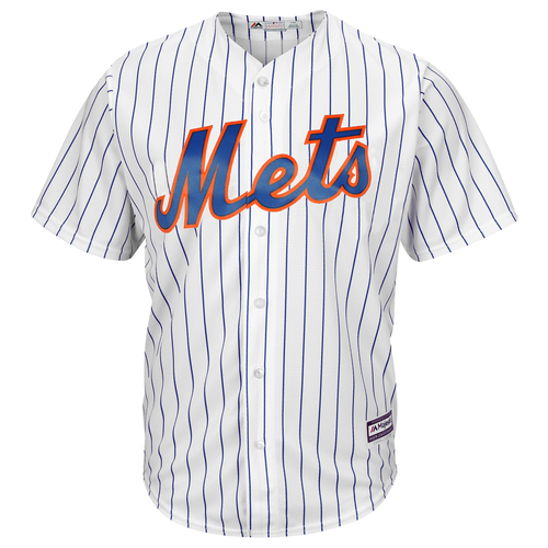 Majestic MLB Cool Base Player Jersey - Men's -  Noah Syndergaard - New York Mets - White / Blue
