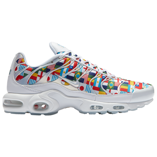 white nike air max plus men's