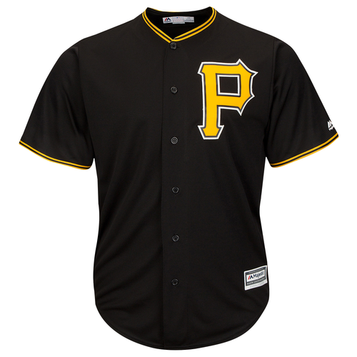 Majestic MLB Cool Base Player Jersey - Men's -  Andrew Mccutcheon - Pittsburgh Pirates - Black / Gold