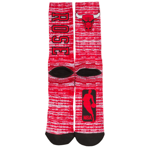 For Bare Feet NBA Heathered Player Socks - Men's -  Derrick Rose - Chicago Bulls - Multicolor / Multicolor