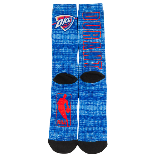 For Bare Feet NBA Heathered Player Socks - Men's -  Kevin Durant - Oklahoma City Thunder - Multicolor / Multicolor