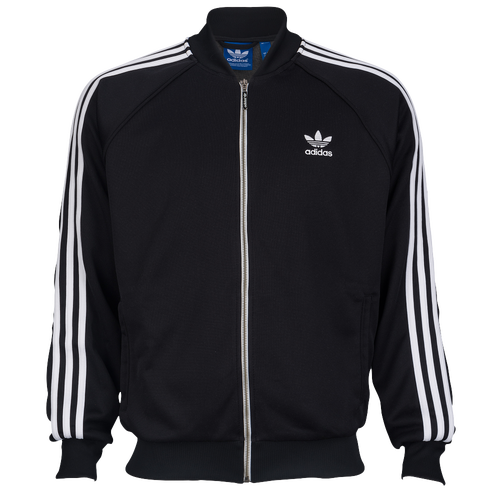 adidas Originals SST Track Jacket Men's Casual Clothing Black/White
