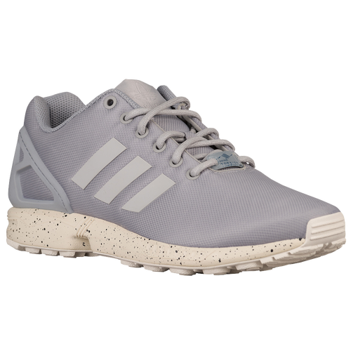 adidas Originals ZX Flux - Men's - Grey / Off-White