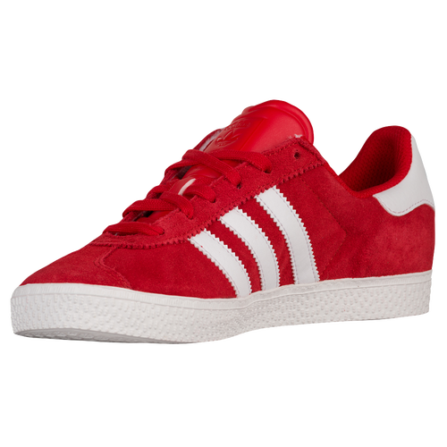 adidas Originals Gazelle 2 - Boys' Grade School - Red / White