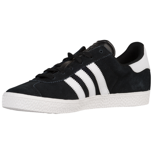 adidas Originals Gazelle 2 - Boys' Grade School - Black / White