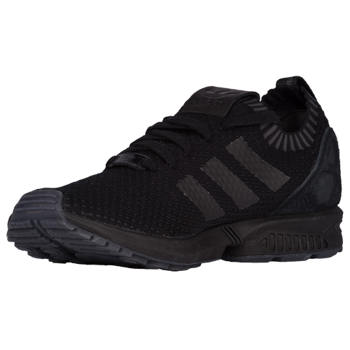 adidas Originals ZX Flux Primeknit - Men's - All Black / Black