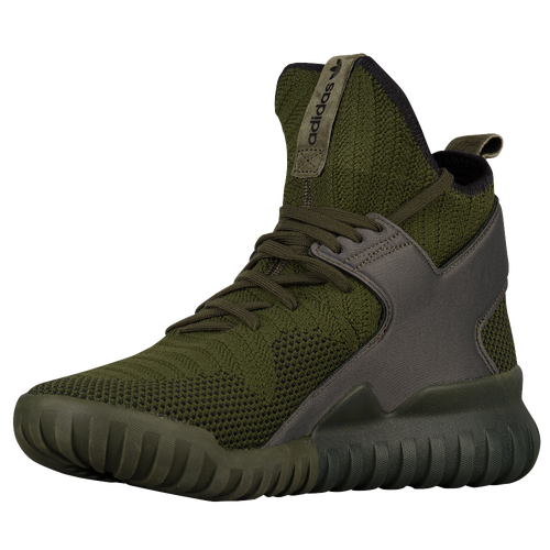 adidas Originals Tubular X Primeknit - Men's - Olive Green / Black