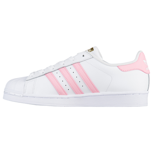 adidas Originals Superstar - Girls' Grade School - White / Pink