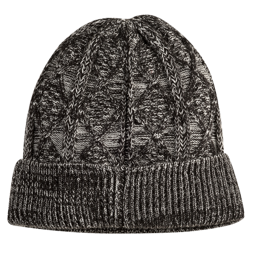 Timberland Marled Cuff Beanie - Men's - Black / Grey