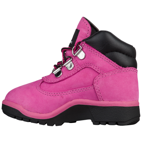 Timberland Field Boots - Girls' Toddler - Pink / Black