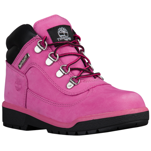 Timberland Field Boots - Girls' Grade School - Pink / Black