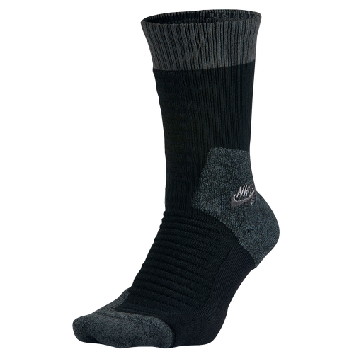 Nike SB Elite SB Skate Crew 2.0 Socks - Men's - Black / Grey