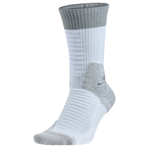 Nike SB Elite SB Skate Crew 2.0 Socks - Men's - White / Grey