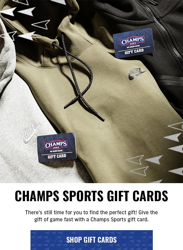 Champs Sports gift cards are the perfect gift 🎁💳💯 Champs Sports