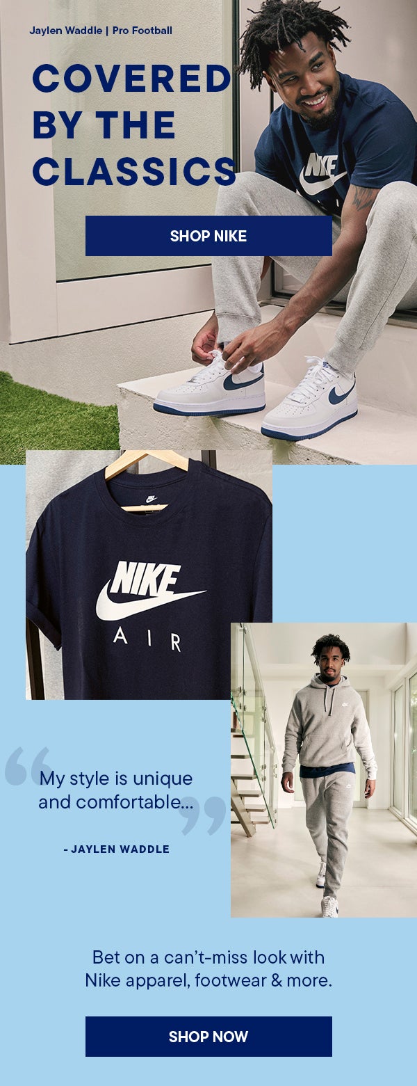 Bet on a can’t-miss look with Nike apparel, footwear & more. | SHOP NIKE