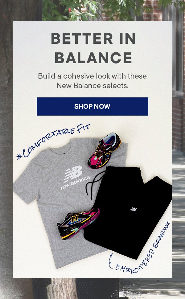 Build a cohesive look with these New Balance selects. | SHOP NOW