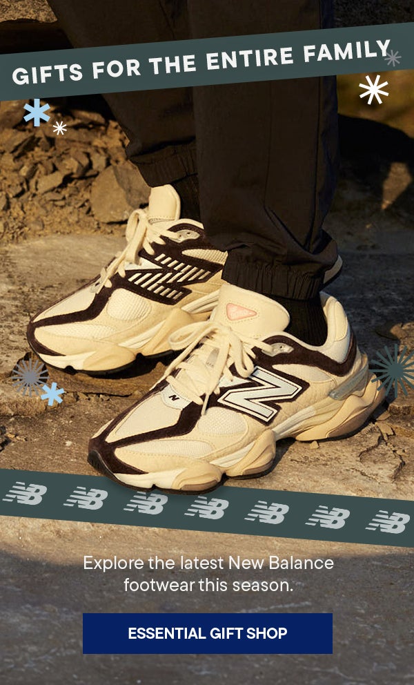 Explore the latest New Balance footwear this season. | ESSENTIAL GIFT SHOP