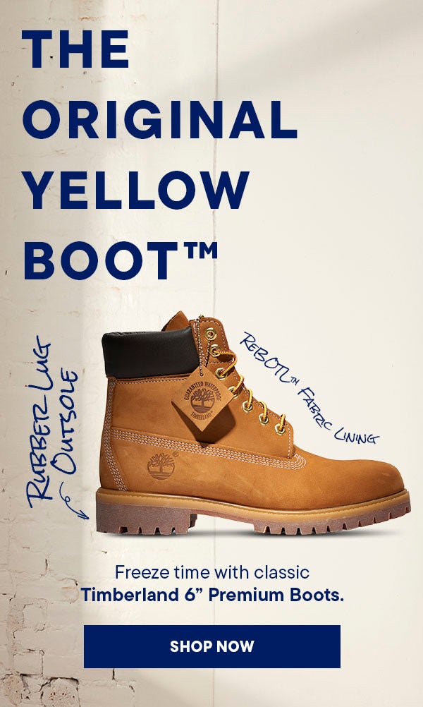 Freeze time with classic Timberland 6” Premium Boots. | SHOP NOW