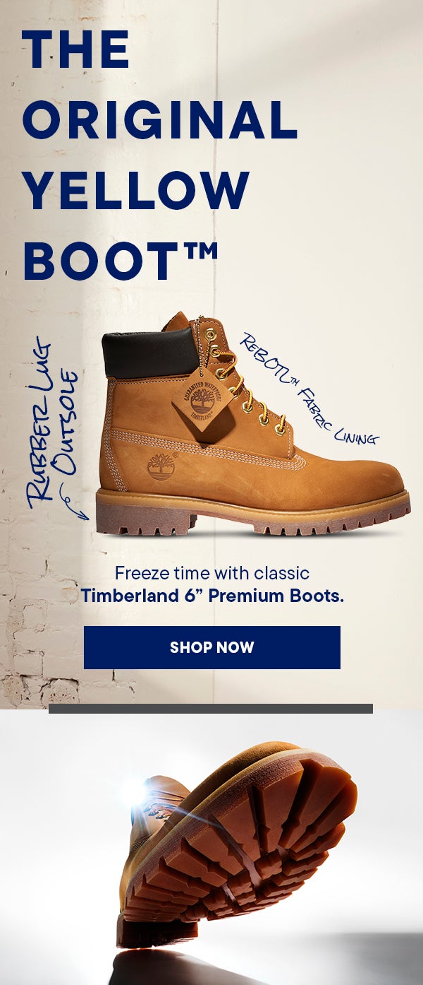 Freeze time with classic Timberland 6” Premium Boots. | SHOP NOW