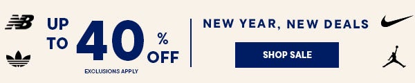 New Year, New Deals - Up to 40% Off | SHOP SALE (EXCLUSIONS APPLY)