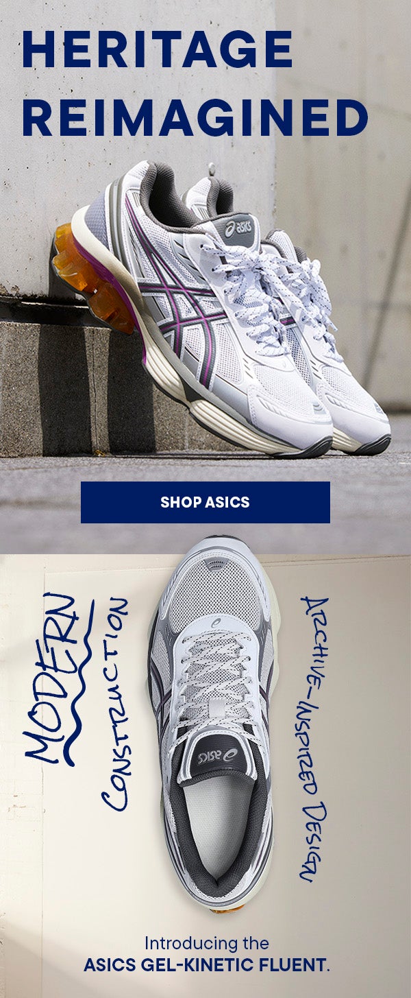 Introducing the ASICS GEL-KINETIC FLUID. | SHOP ASICS