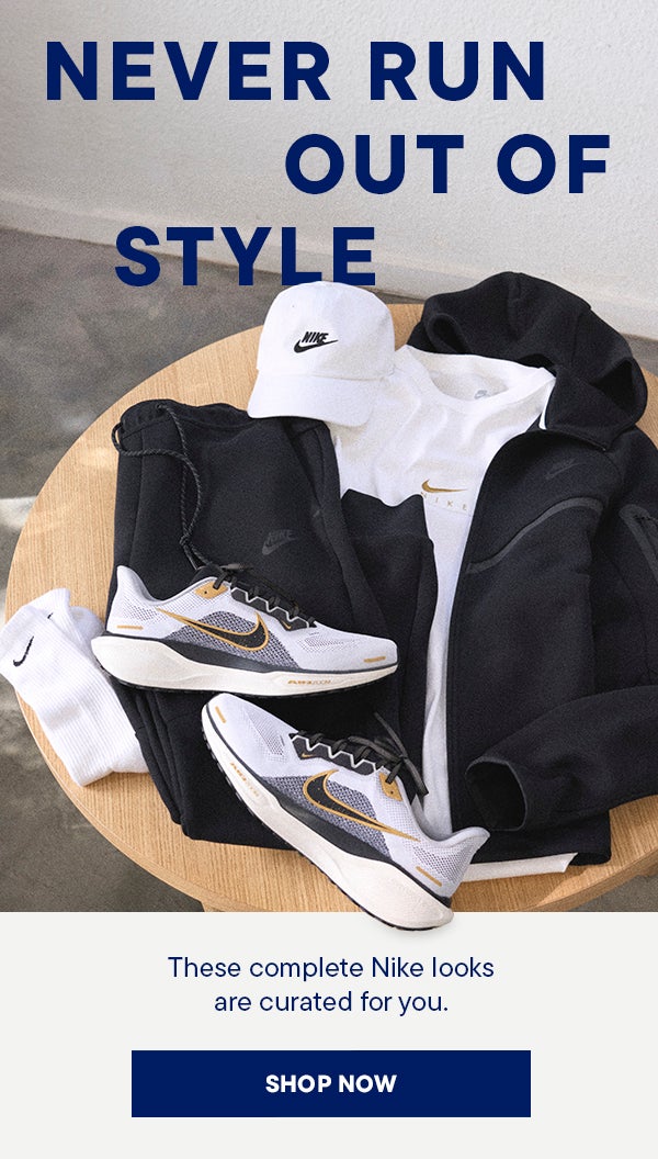 These complete Nike looks are curated for you.