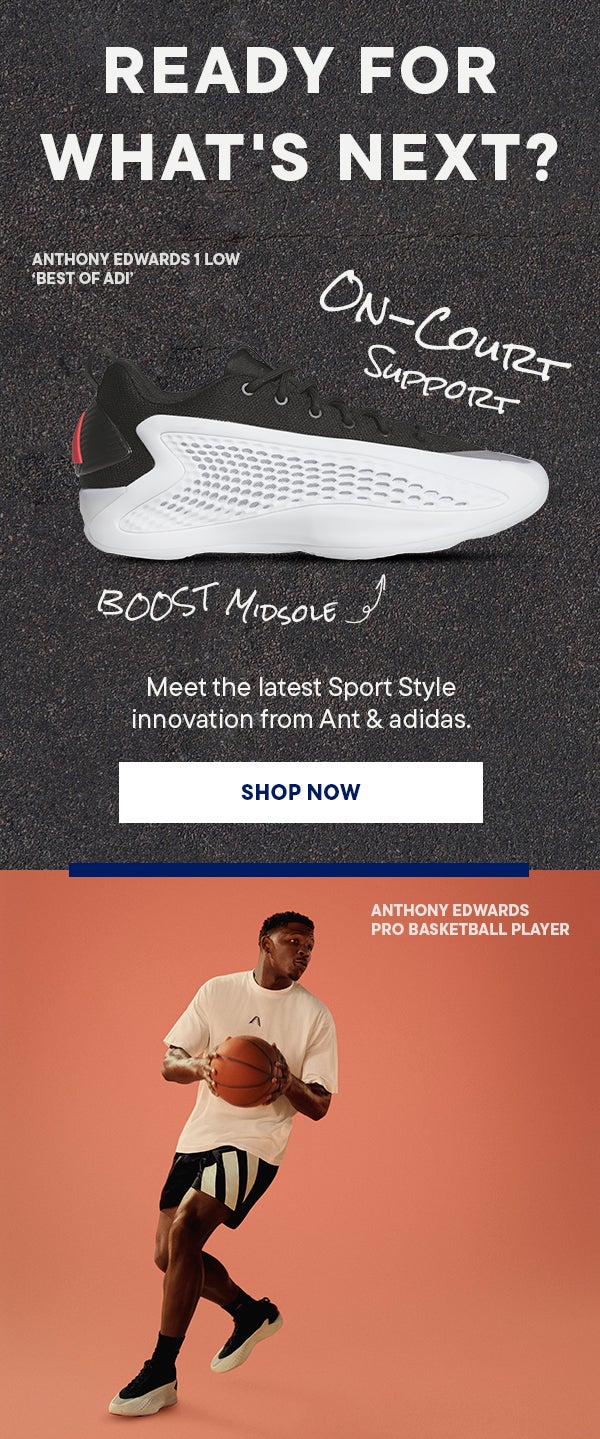 Meet the latest Sport Style innovation from Ant & adidas. | SHOP NOW