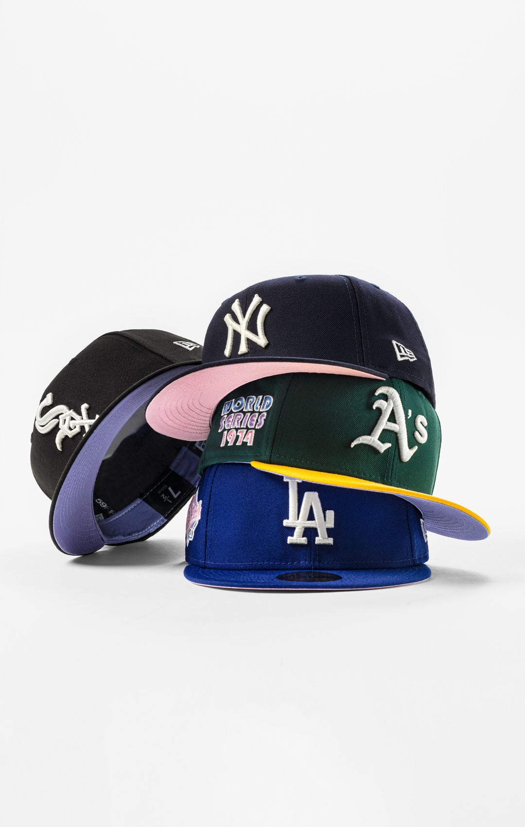 New Era White Sox 2-Tone Color Pack 950 in Chrome White/Doscientos Blue One Size | WSS
