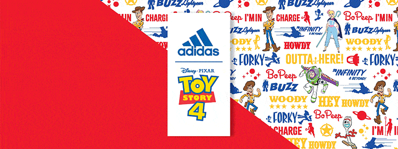 adidas x Toy Story collection for kids. 