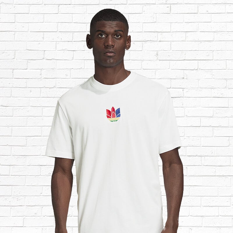 Shop the adidas Originals 3D Trefoil T-Shirt