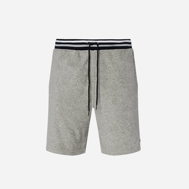 Shop the Men's Champion Terry Shorts in grey.