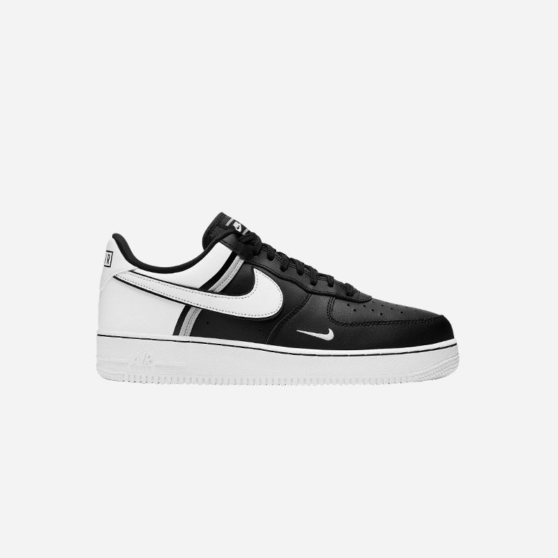 Shop the Men's Nike Air Force 1 LV8 in White/Black/Wolf Grey.