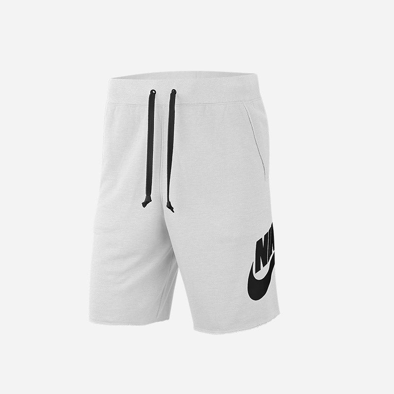 Shop the Men's Nike Alumni Shorts in white/black.