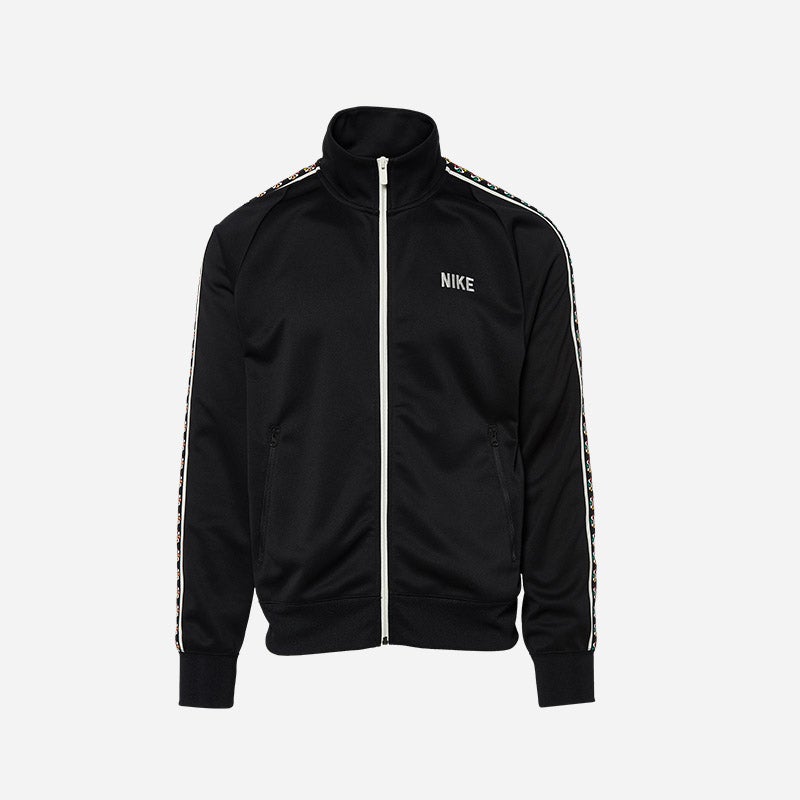 Shop the Men's Nike Evolution of the Swoosh Tribute Jacket in black.